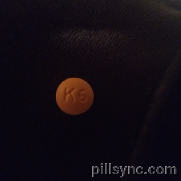 K6 ROUND ORANGE cyclobenzaprine hydrochloride tablet, film coated