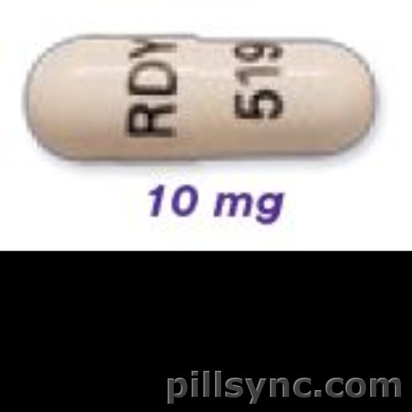 WHITE CAPSULE Rdy 519 atomoxetine 10 MG Oral Capsule Pill Images